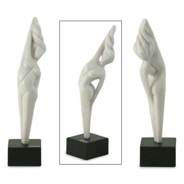 White Marble Abstract Figure Statue For Sale HCAF-148 - Image 2